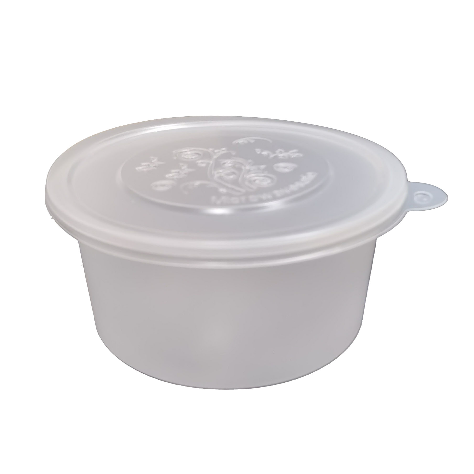 SZ-D-05 (250ML)100*80*48MMX200PZ 透明连盖汤碗